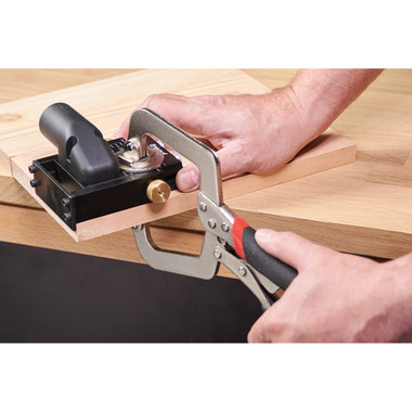 Trend Pocket Hole Jig Face Clamp for Face Frame Work, Flat Workpiece Clamping Tool with Adjustable Pressure & Quick Release Lever, PH/CLAMP/F10