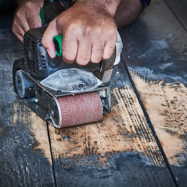 Trend Aluminum Oxide 3x18 Inch 120 Grit Abrasive Sanding Belt, AB/B75/120A, Pack of 3