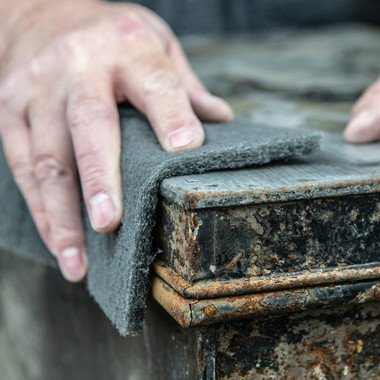 Trend Mixed Flexible Finishing Pads, 6 x 9 Inch, 3 Pack, Assorted Grit Abrasive for Cleaning, Surface Prep, and Final Finishing, AB/PAD/M3