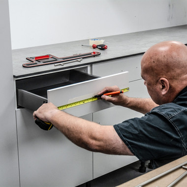 Trend Cabinet Hardware Drilling Jig, Assists in The Fast & Accurate Installation of Cabinetry Handles and Knobs, CAB/JIG/A