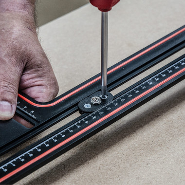 Trend Cabinet Hardware Drilling Jig, Assists in The Fast & Accurate Installation of Cabinetry Handles and Knobs, CAB/JIG/A