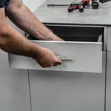 Trend Cabinet Hardware Drilling Jig, Assists in The Fast & Accurate Installation of Cabinetry Handles and Knobs, CAB/JIG/A