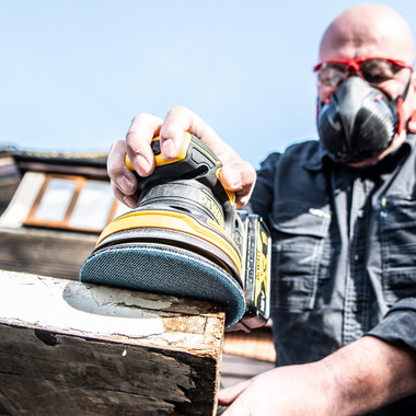 Trend 5 Inch Mesh Sanding Discs with Pad Saver for Random Orbital Sanders, 80/120/180 Grit, 7 Pack, Dust-Free Multi-Grit Abrasive for Wood, Paint, Filler, AB/125/M7/P