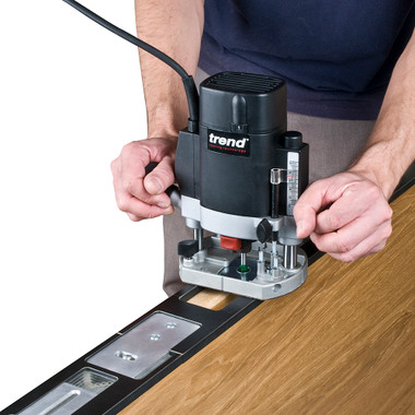 Trend 8-Foot Door Hinge Jig 3 Piece Set, Portable Template Set for Accurate Hinge Recesses in 8ft Wooden Doors and Frames, H/JIG/8FT