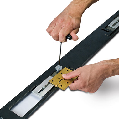 Trend 8-Foot Door Hinge Jig 3 Piece Set, Portable Template Set for Accurate Hinge Recesses in 8ft Wooden Doors and Frames, H/JIG/8FT