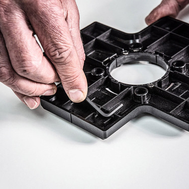 Trend Concealed Cabinet Hinge Jig, Quick & Easy Installation of Concealed Cabinet Hinges, CAB/JIG/B