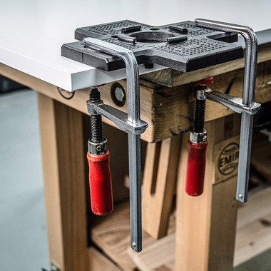 Trend Concealed Cabinet Hinge Jig, Quick & Easy Installation of Concealed Cabinet Hinges, CAB/JIG/B