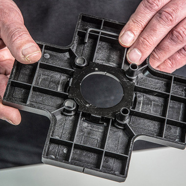 Trend Concealed Cabinet Hinge Jig, Quick & Easy Installation of Concealed Cabinet Hinges, CAB/JIG/B