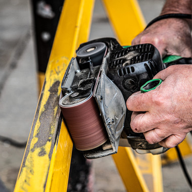 Trend Aluminum Oxide 3x21 Inch 120 Grit Abrasive Sanding Belt, AB/B75A/120A, Pack of 3