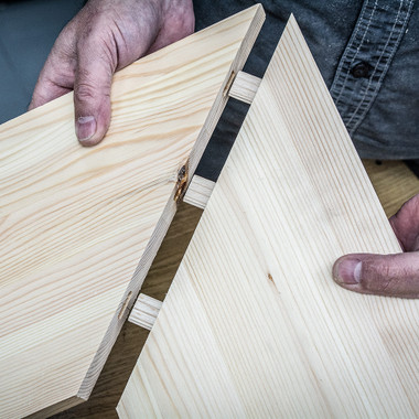 Trend 100pcs Beechwood Loose Tenons, 1/4 Inch x 1 3/16 Inches (6 x 30mm), for Woodworking, Joinery, and Furniture Framing, Compatible with Festool Domino Machine, TEN/6X30/100