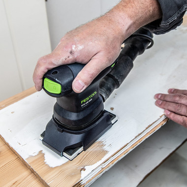 Trend Detail Mesh Sanding Pads with Pad Saver, 80/120/180 Grit, 7 Pack, 3-1/8 x 5-1/4 Inch Abrasive for Multi-Material Finishing and Smoothing, AB/133/M7/P