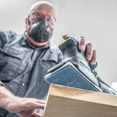 Trend Detail Mesh Sanding Pads with Pad Saver, 80/120/180 Grit, 7 Pack, 3-1/8 x 5-1/4 Inch Abrasive for Multi-Material Finishing and Smoothing, AB/133/M7/P