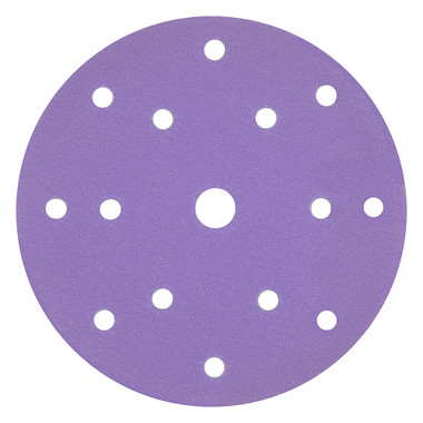 Trend Aluminum Oxide 6 Inch Random Orbit 120 Grit Abrasive Sanding Discs, AB/150/120A, Pack of 10