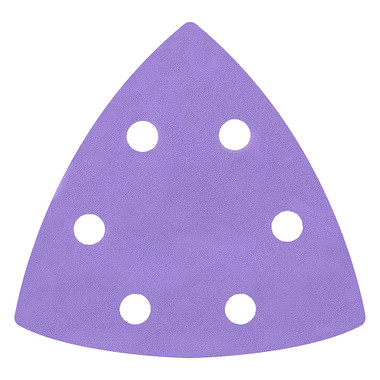 Trend Zirconium 4 Inch Delta 40 Grit Abrasive Sanding Sheets, AB/OSC/40Z, Pack of 10