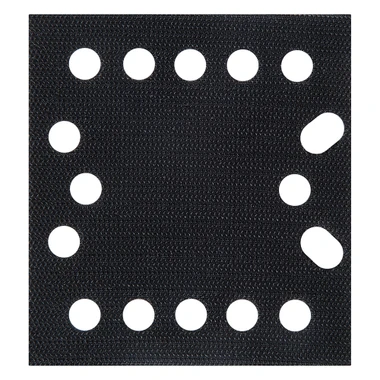 Trend Professional 4-1/2 x 4-1/4 Inch Quarter Sheet Sanding Pads with Pad Saver, 80/120/180 Grit, 7 Pack, Mesh Abrasive for Dust Extraction and Surface Prep, AB/QTR/M7/P