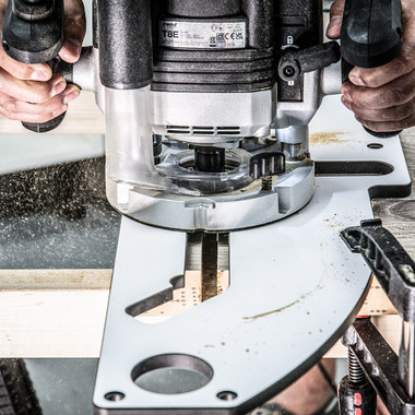 Trend Kitchen Worktop Routing Jig for 25 1/2 Inch Worktops with Peninsular Cut, KWJ650