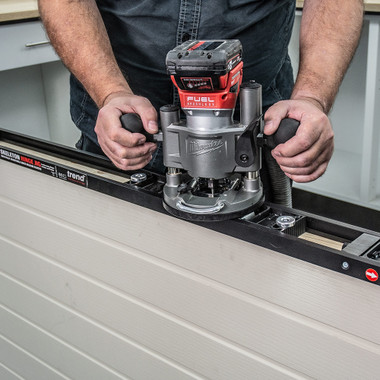Trend Universal Plunge Router Sub-Base, 6 Inch (150mm) Diameter, UNIBASE/150