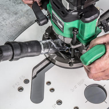 Trend Universal Plunge Router Sub-Base, 6 Inch (150mm) Diameter, UNIBASE/150