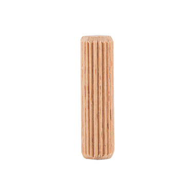 Trend Wooden Dowels, 5/16 x 1-3/16 Inch, 200 Pack, Beechwood with Full-Length Glue Grooves, FSC Certified, DWL/8X30/200