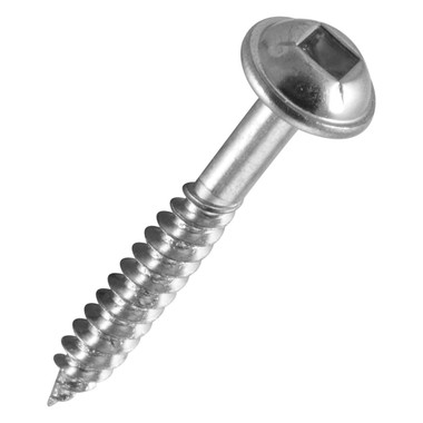 Trend Pocket Hole Screws for Hardwoods, 1 1/4 Inch Long, Pack of 500, Fine Self-Cutting Threaded Square Drive Screws, PH/7X30/500