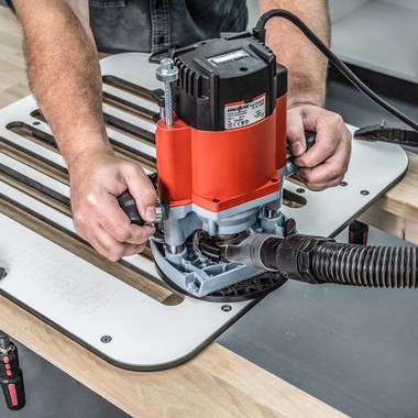 Trend Universal Plunge Router Sub-Base, 7 Inch (180mm) Diameter, UNIBASE/180