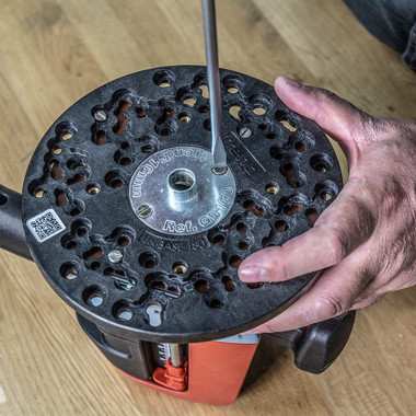 Trend Universal Plunge Router Sub-Base, 7 Inch (180mm) Diameter, UNIBASE/180