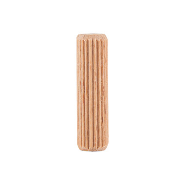 Trend Wooden Dowels, 5/16 x 1-3/16 Inch, 50 Pack, Beechwood with Full-Length Glue Grooves, FSC Certified, DWL/8X30/50