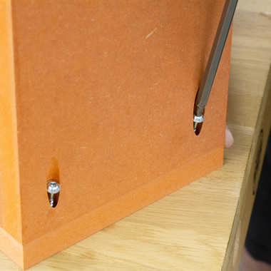 Trend Pocket Hole Screws for Softwoods, 1 1/4 Inch Long, Pack of 500, Coarse Self-Cutting Threaded Square Drive Screws, PH/7X30/500C