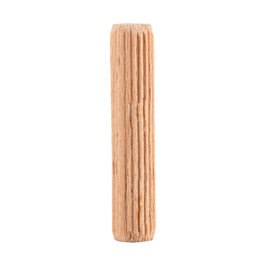 Trend Wooden Dowels, 5/16 x 1-9/16 Inch, 200 Pack, Beechwood with Full-Length Glue Grooves, FSC Certified, DWL/8X40/200