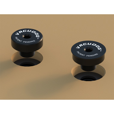 VACUDOG VAS-20-BLK Seal Kit, Anodized Aluminum - Black w/Seal Kit, Fits 20 mm Bench Dog Holes