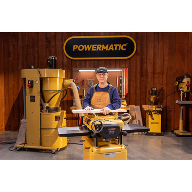Powermatic PM1-477 15BHH, 15-Inch Planer, Helical Cutterhead, 3 HP, 1PH, 230V