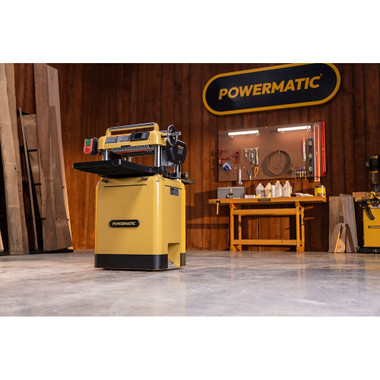 Powermatic PM1-477 15BHH, 15-Inch Planer, Helical Cutterhead, 3 HP, 1PH, 230V