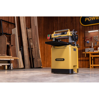 Powermatic PM1-477 15BHH, 15-Inch Planer, Helical Cutterhead, 3 HP, 1PH, 230V