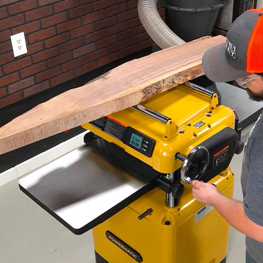 Powermatic PM1-477 15BHH, 15-Inch Planer, Helical Cutterhead, 3 HP, 1PH, 230V