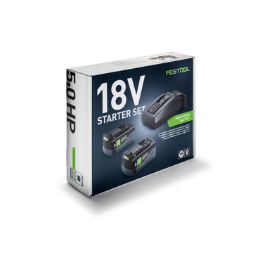 Festool 578742 Energy Set 18V 2xHP5,0/TCL6