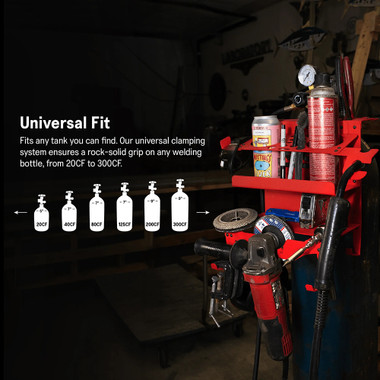 SST Welding Bottle Organizer