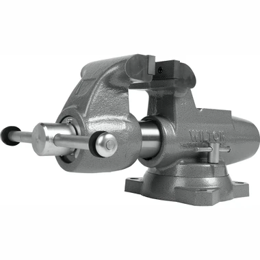 Wilton WL9-28832 Machinist 5” Jaw Round Channel Vise with Swivel Base