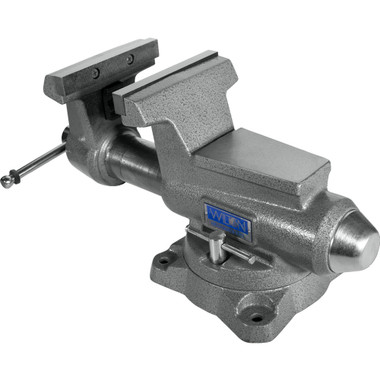 Wilton WL9-28812 Mechanics Pro Vise 6-1/2" Jaw Width, 6" Jaw Opening, 360° Swivel Base