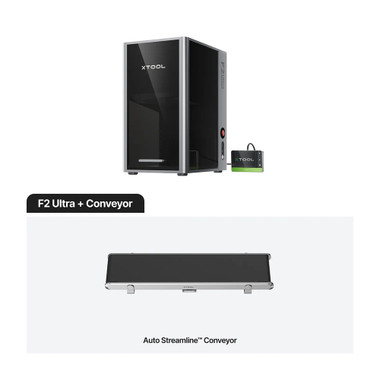 xTool F2 Ultra 60W MOPA & 40W Diode Dual Laser Engraver + Conveyor