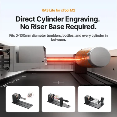 xTool M2 20W Color Craft Laser Cutter & Engraver - Deluxe Bundle