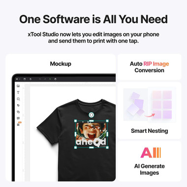 xTool Apparel Printer Plus - Versatile Bundle