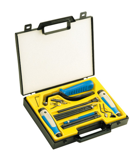 Noga NG9500 HSS 25-Piece Platinum Box Hand Deburring Tool Set