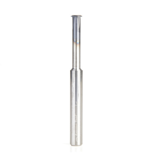 Amana Tool 59404 CNC Solid Carbide Single Form Threadmill 0.24 Inch Dia x 1 CH x 1/4 Shank AlTiN Coated