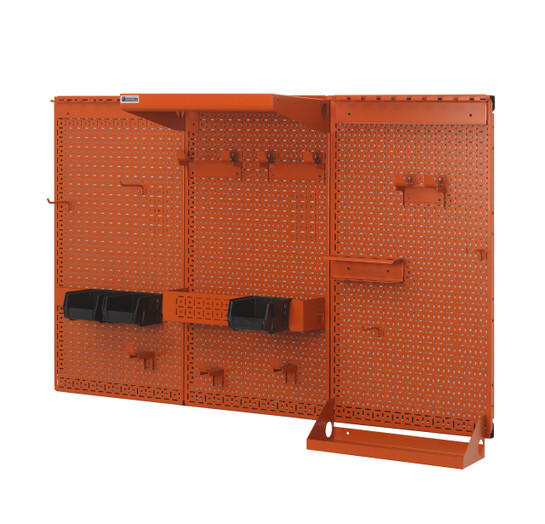 OmniWall 3 Panel OmniWall Kit- Panel Color: Orange Accessory Color: Orange