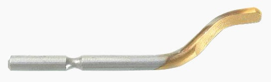 Noga BS1012 S10 HSS TiN Coated Right-Handed Deburring Swivel Blade for Abrasives, 40 Deg (10 Pack)