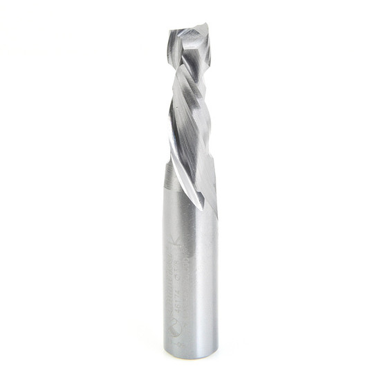 Amana Tool 46174 CNC Solid Carbide Compression Spiral 3/8 D x 1 CH x 1/2 SHK x 3 Inch Long Router Bit