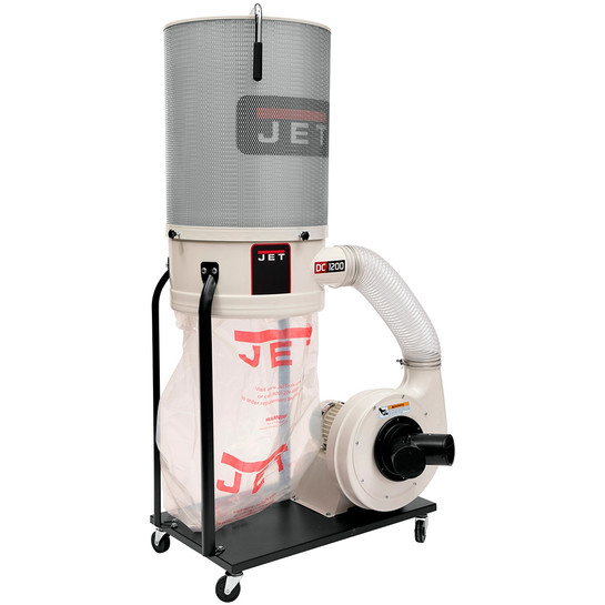 Jet 710702K DC-1200VX-CK1 Dust Collector, 2HP 1PH 230V, 2-Micron Canister Kit