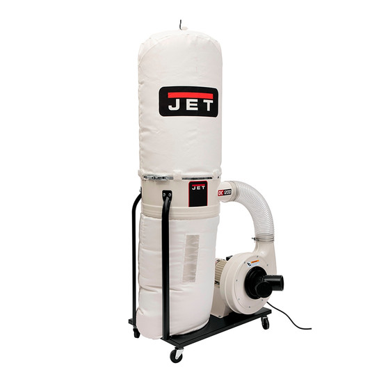 Jet 710701K DC-1200VX-BK1 Dust Collector, 2HP 1PH 230V, 30-Micron Bag Filter Kit