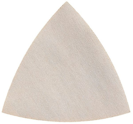 FEIN 63717127019 MultiMaster Triangle-Shaped Non-Vacuum Hook & Loop Super-Soft Sanding Sheets, 320-grit (50 pack)