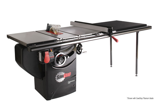 SawStop PCS175-TGP252 1.75 HP Professional Cabinet Saw with 52” Professional T-Glide Fence System